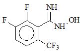 2,3-二氟-N-羥基-6-三氟甲基苯甲脒；
2,3-Difluoro-N-hydroxy-6-(trifluoromethyl)benzenecarboximidamide；
DFAO